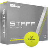 Wilson Staff Model X Golf Balls - Yellow - 2025