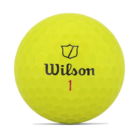 Wilson Staff Model X Yellow Personalized Golf Balls