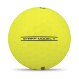 Wilson Staff Model X Yellow Personalized Golf Balls