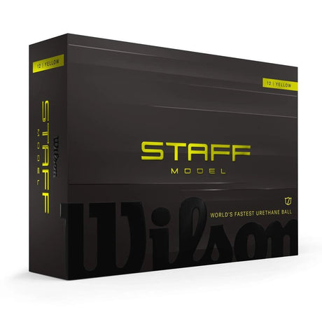 Wilson Staff Model Yellow Personalized Golf Balls