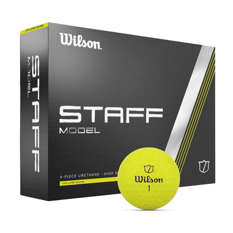 Wilson Staff Staff Model Golf Balls - Yellow- 2024