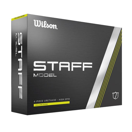 Wilson Staff Staff Model Golf Balls - Yellow- 2024