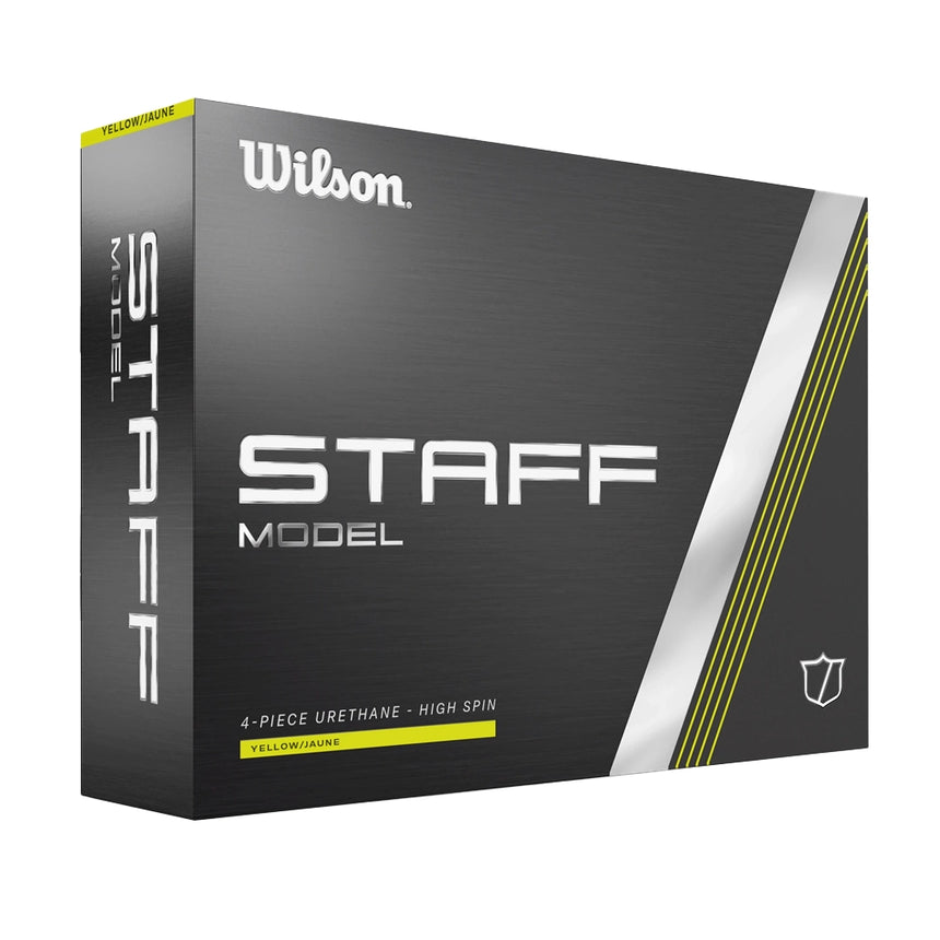 Wilson Staff Staff Model Golf Balls - Yellow- 2024