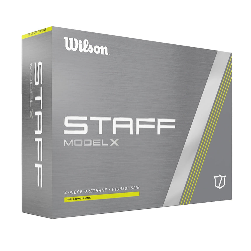 Wilson Staff Model X Golf Balls - Yellow- 2024