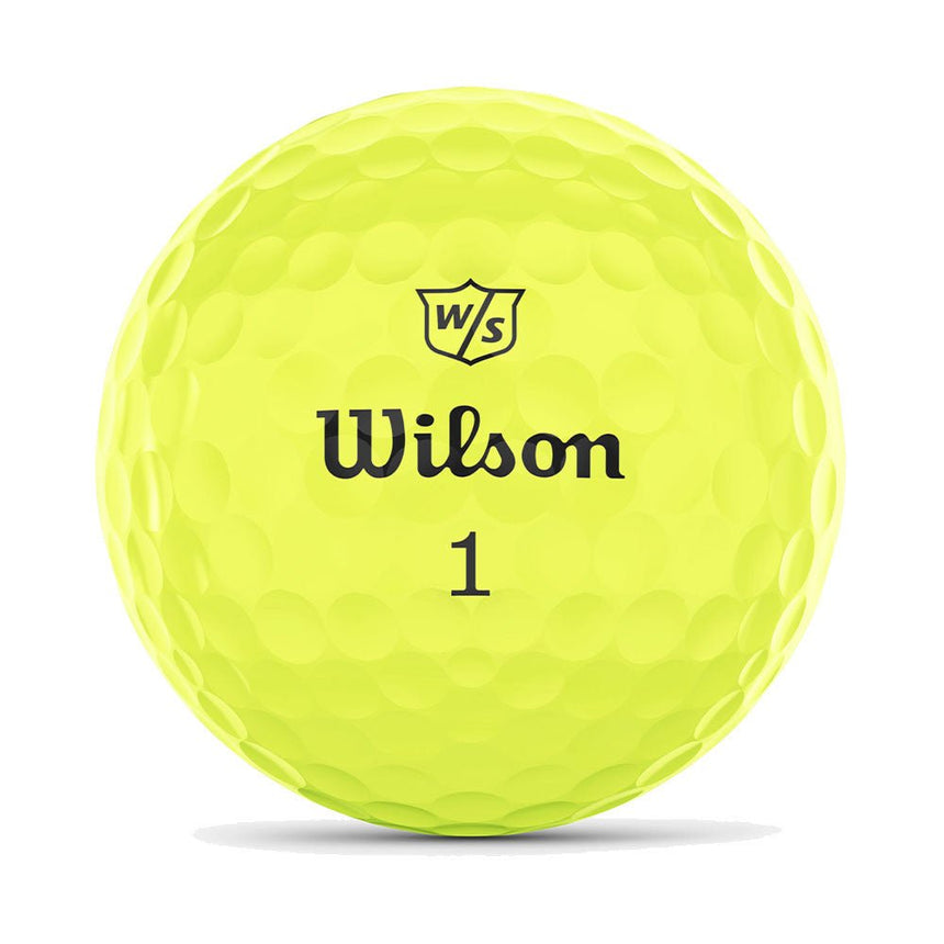 Wilson Staff Triad Golf Balls - Yellow