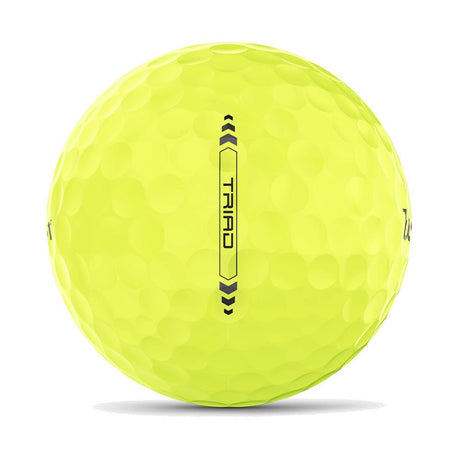 Wilson Staff Triad Golf Balls - Yellow