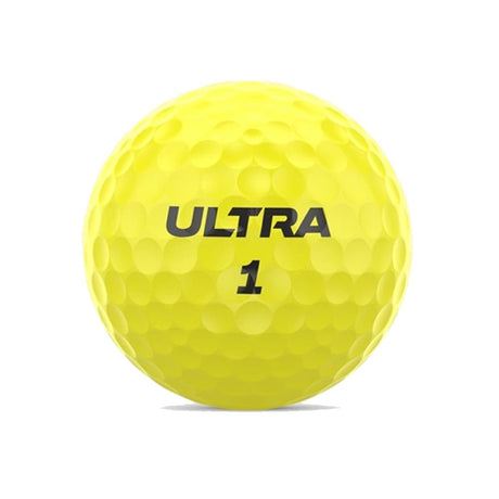 Wilson Ultra Distance Golf Balls - Yellow