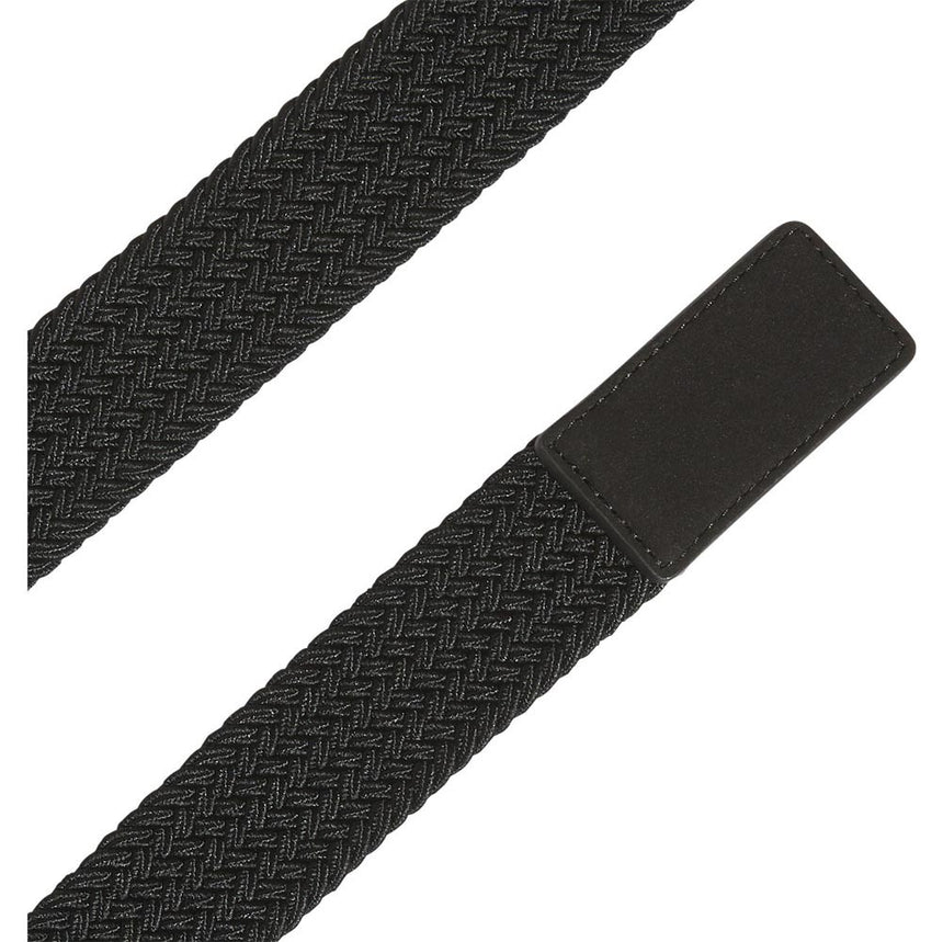 Adidas Golf Braided Stretch Belt Black S/M Up To 32 New HS5560