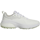 White Silver Linen Green