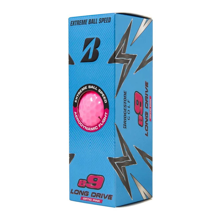 Bridgestone e9 Long Drive Golf Balls - Pink - 2023