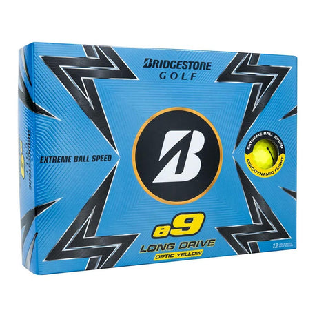 Bridgestone e9 Long Drive Golf Balls - Yellow - 2023