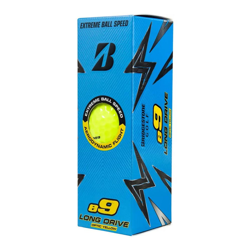Bridgestone e9 Long Drive Golf Balls - Yellow - 2023
