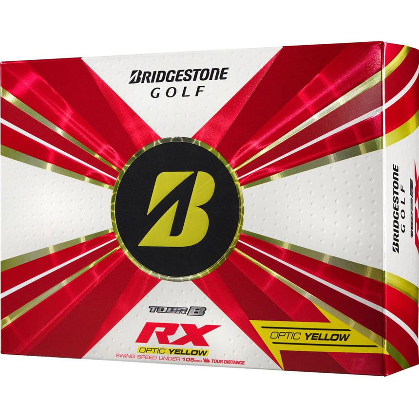 Bridgestone Tour B RX Golf Balls - Yellow - 2022