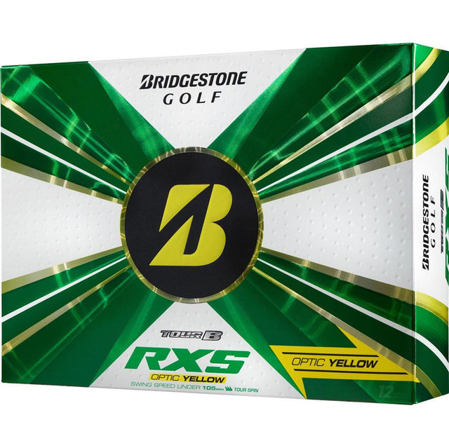 Bridgestone Tour B RXS Golf Balls - Yellow - 2022