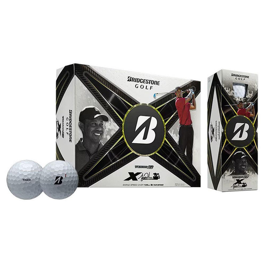 Bridgestone Tour B X Golf Balls - Tiger Woods Edition - 2024