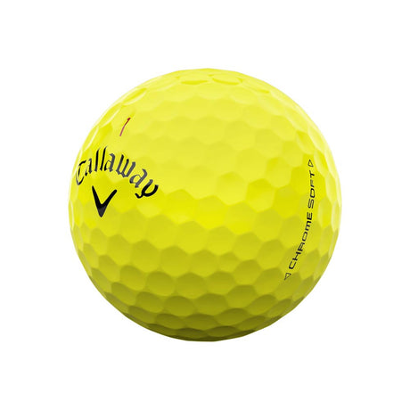 Callaway Chrome Soft Golf Balls - Yellow - 2024