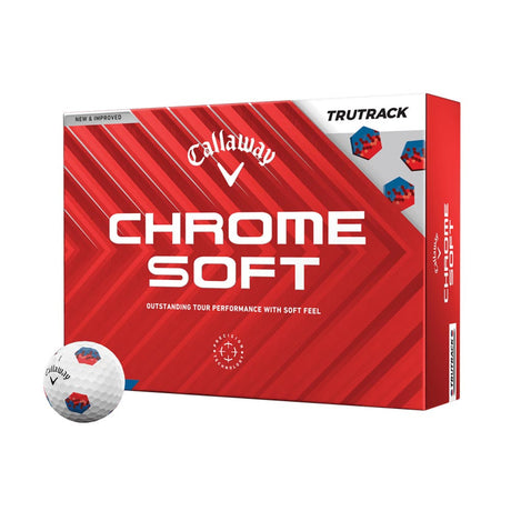 Callaway Chrome Soft TruTrack Golf Balls - 2024