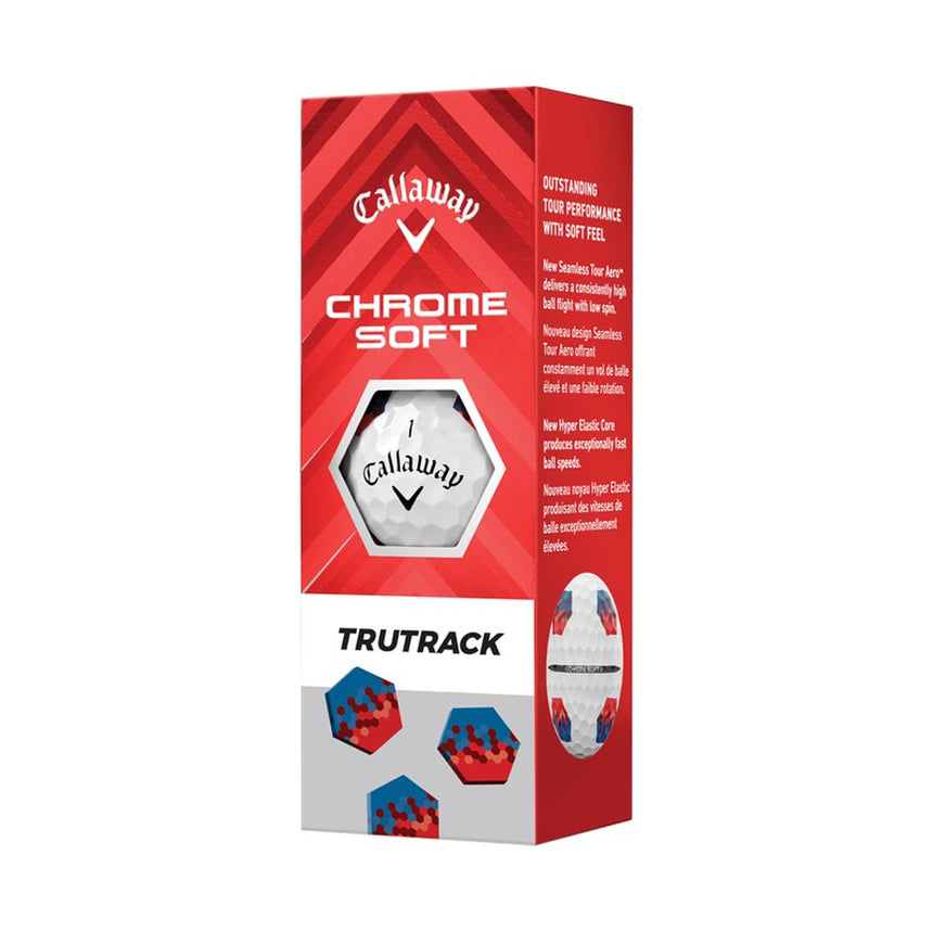 Callaway Chrome Soft TruTrack Golf Balls - 2024