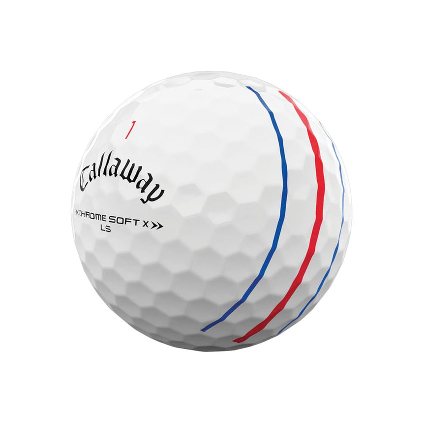 Callaway Chrome Soft X LS Triple Track Golf Balls - 2022