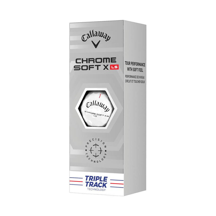 Chrome Soft X LS Triple Track Golf Balls - 2022