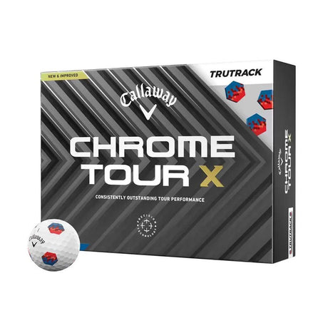Callaway Chrome Tour X TruTrack Golf Balls - 2024