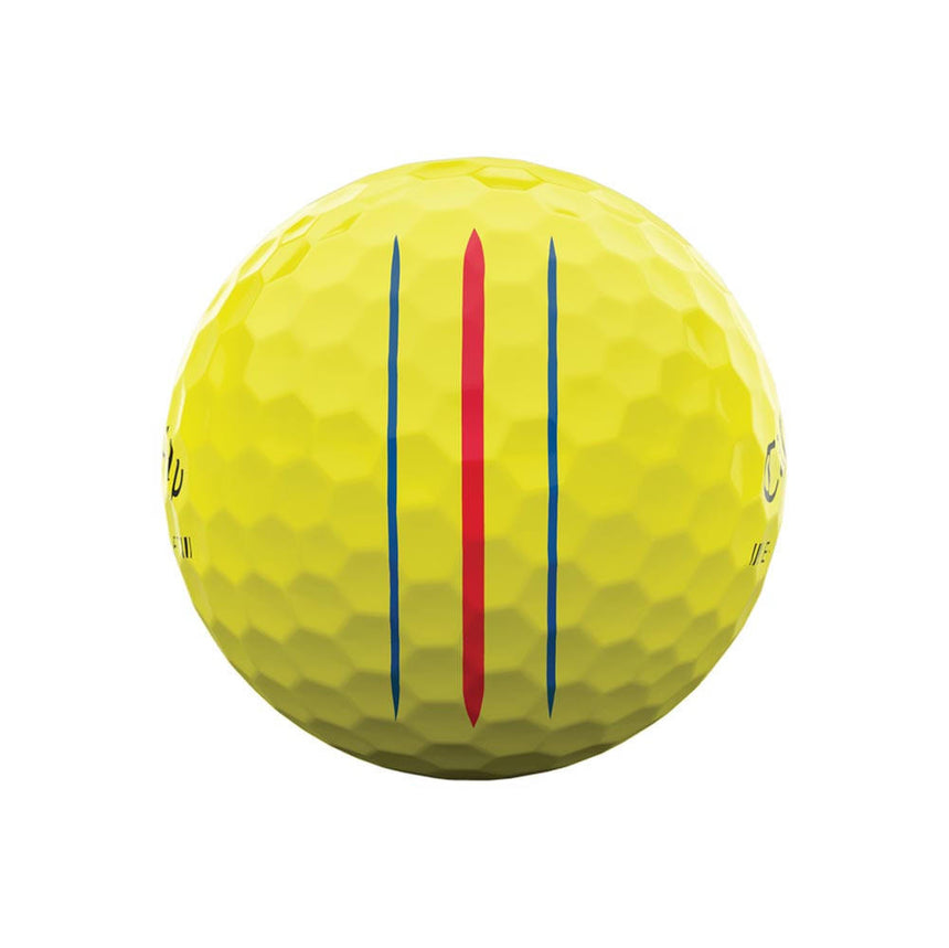 Callaway ERC Soft Triple Track Golf Balls - Yellow - 2023