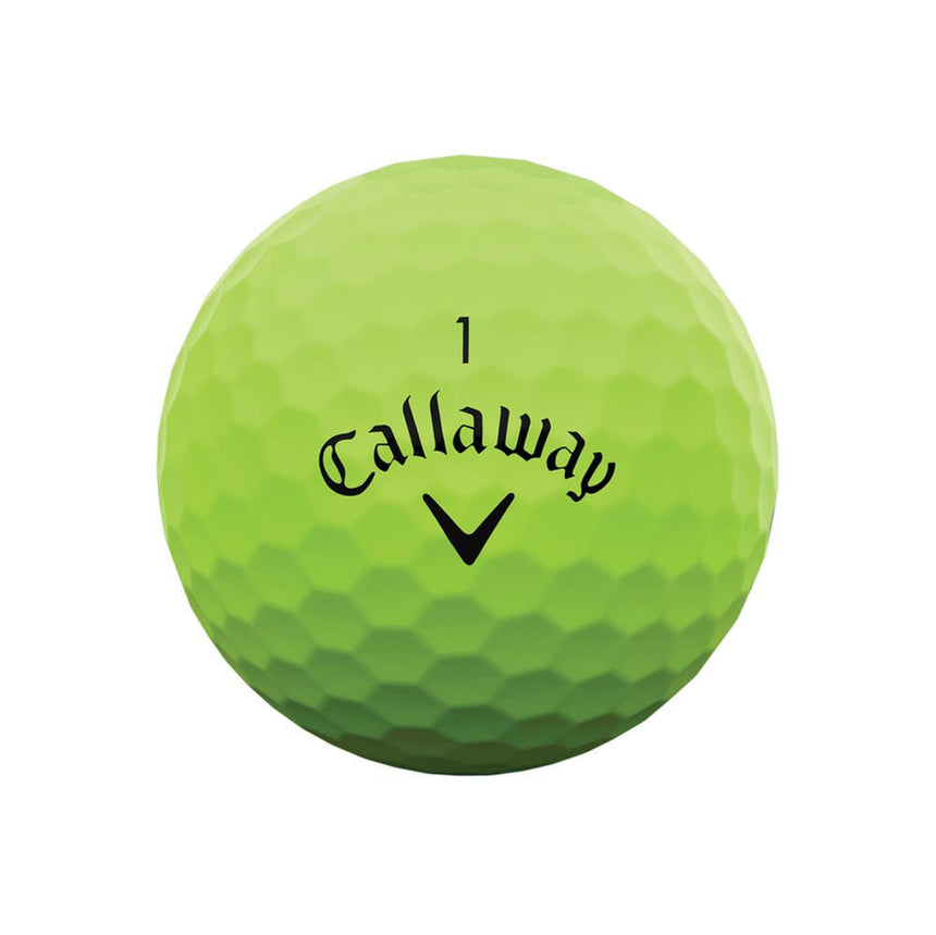 Callaway Supersoft Golf Balls - Matte Green - 2023