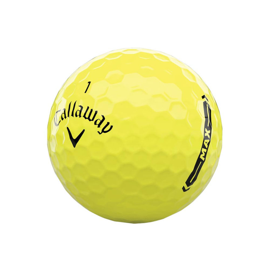 Supersoft Max Golf Balls - Yellow