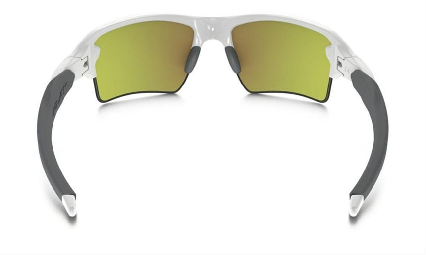 Flak 2.0 XL Sunglasses - Polished White/Fire Iridium