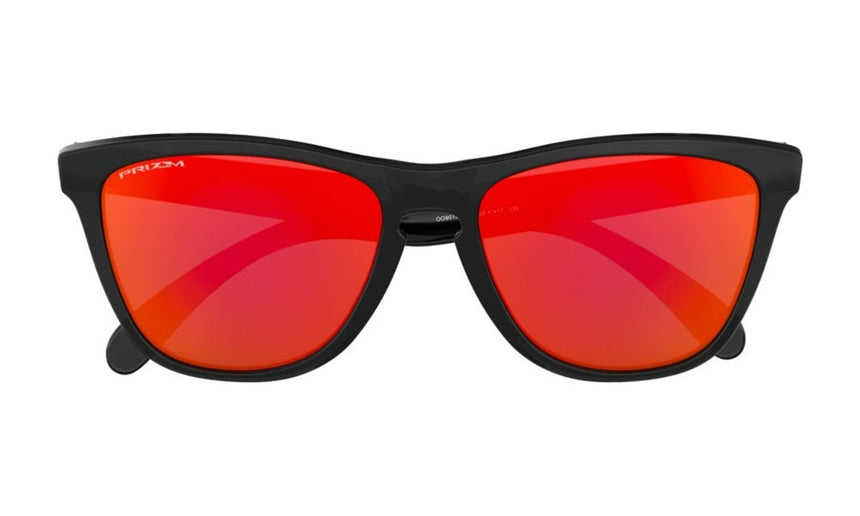 Oakley Frogskins Sunglasses - Black Ink/Prizm Ruby