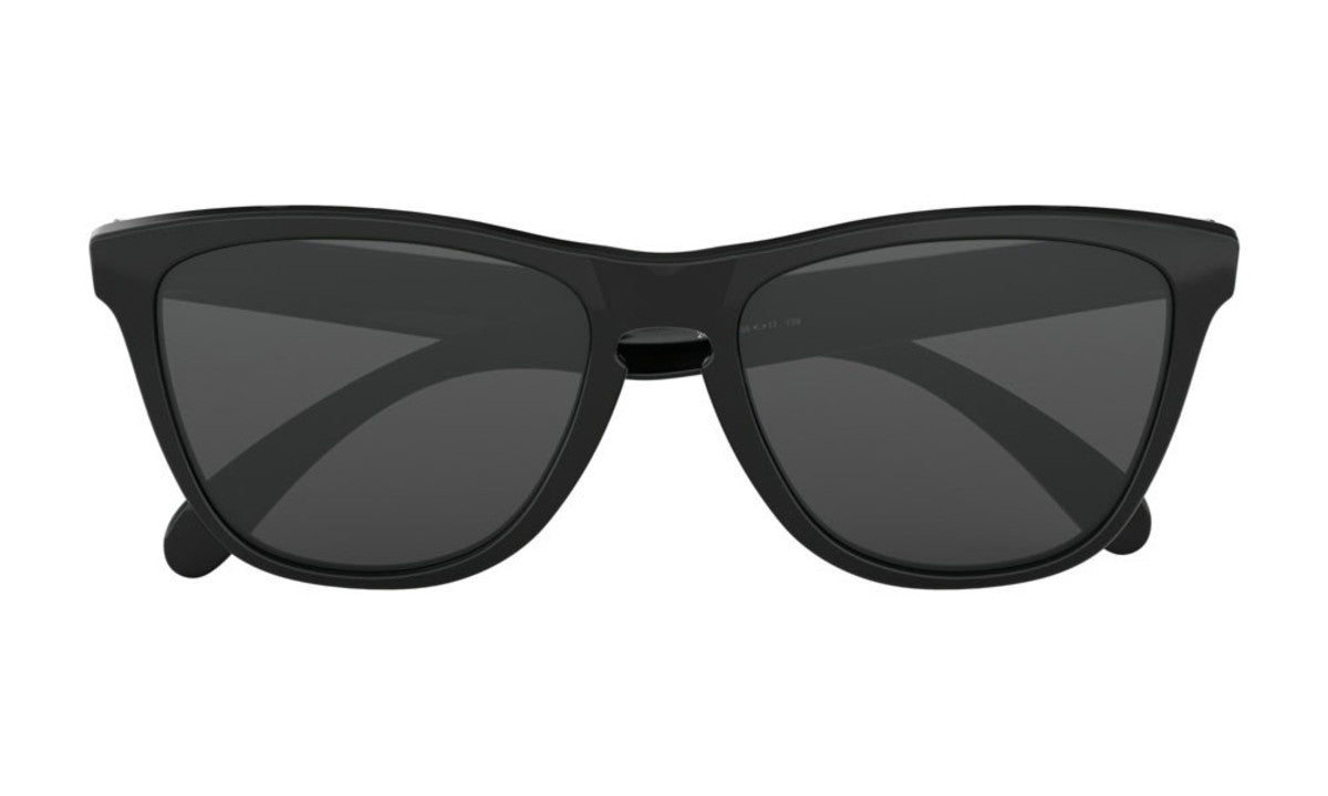 Oakley Frogskins Sunglasses - Polished Black/Grey – Golf HQ