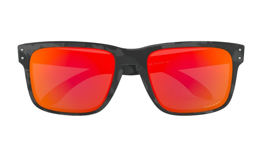 Holbrook Black Camo Collection Sunglasses - Black Camo/Prizm Ruby
