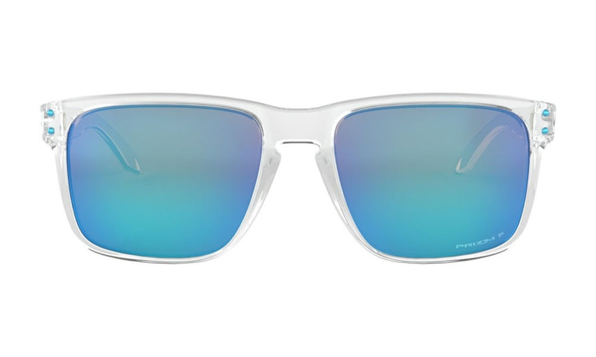Holbrook XL Sunglasses - Polished Clear/Prizm Sapphire Polarized