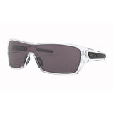 Oakley Turbine Rotor Sunglasses - Polished Clear/Prizm Grey