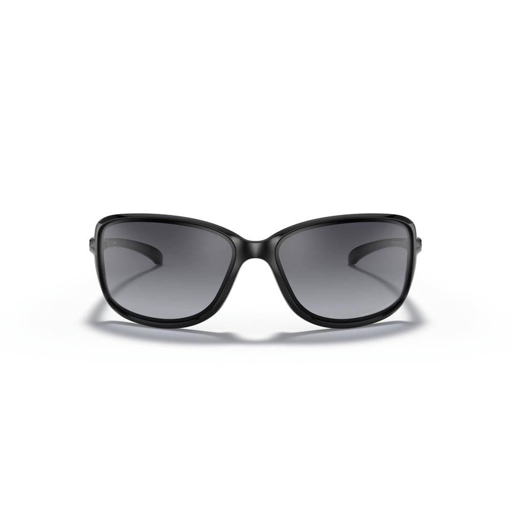 Oakley Women's Cohort Sunglasses - Polished Black/Grey Gradient Polarized