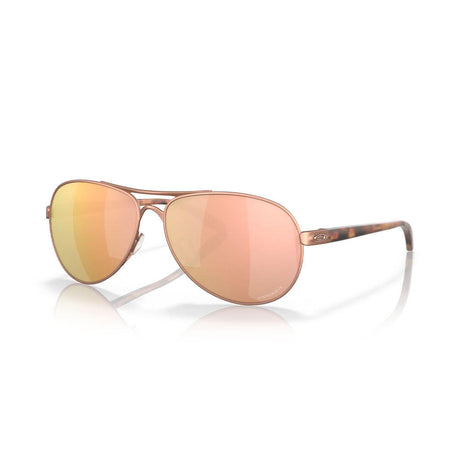 Oakley Women's Feedback Sunglasses - Satin Rose Gold/Prizm Rose Gold
