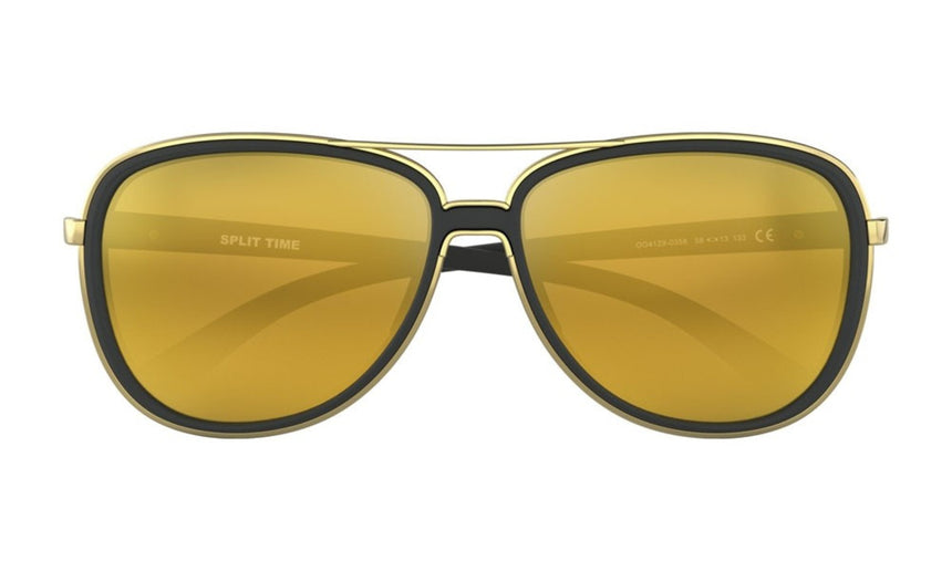 Women's Split Time Sunglasses - Soft Black/24K Iridium