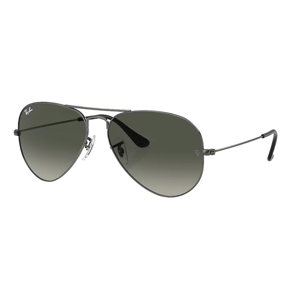Ray-Ban Aviator Gradient - Polished Gunmetal/Gradient Grey