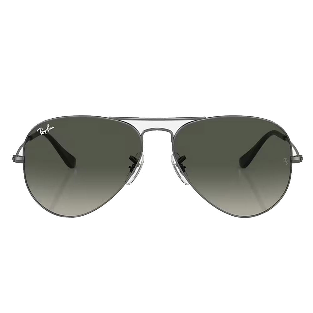 Ray-Ban Aviator Gradient - Polished Gunmetal/Gradient Grey
