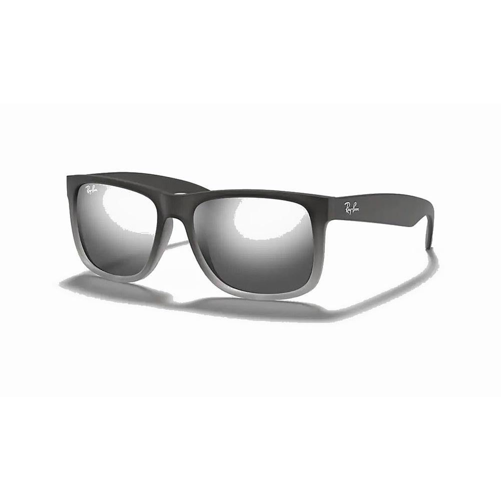 Ray-Ban Justin Classic - Grey/Silver Gradient Mirror