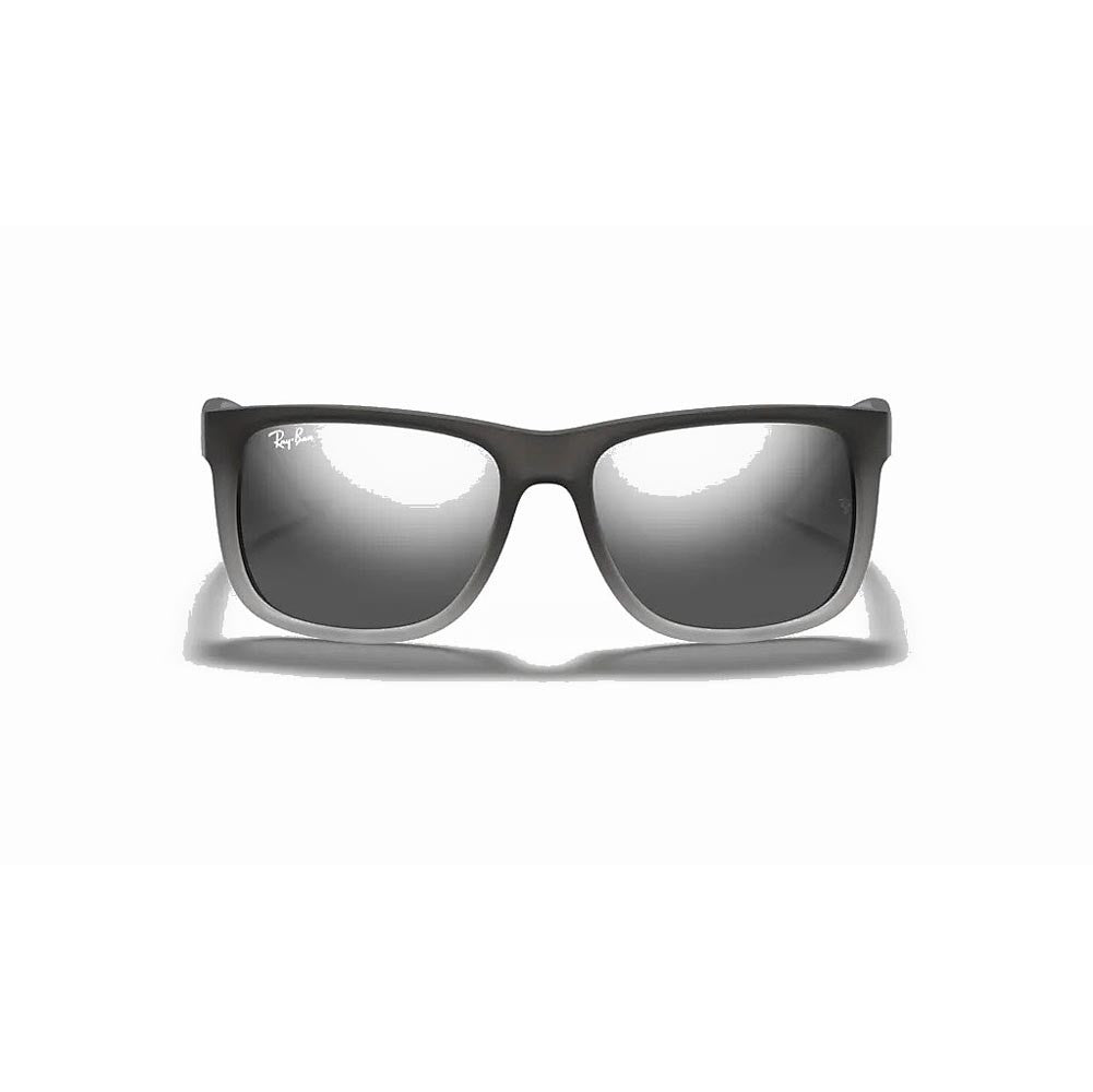 Ray-Ban Justin Classic - Grey/Silver Gradient Mirror