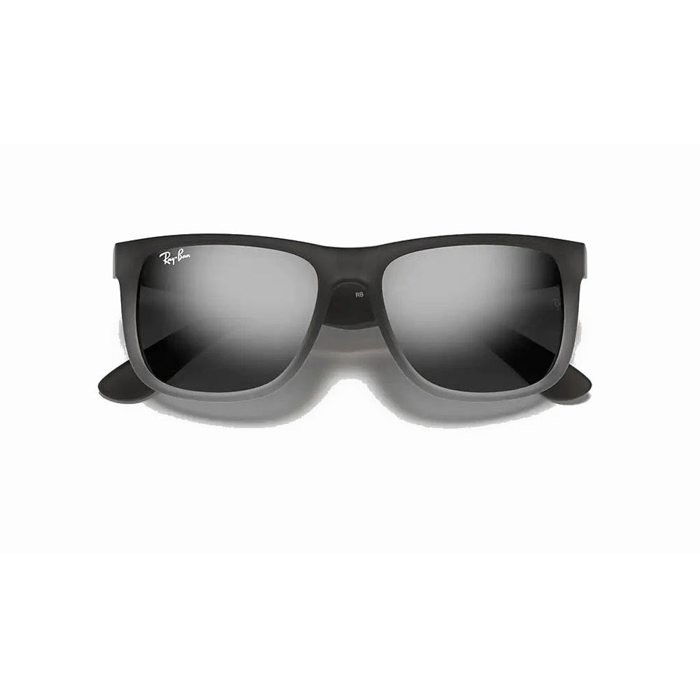 Ray-Ban Justin Classic - Grey/Silver Gradient Mirror