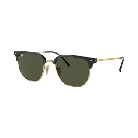 Ray-Ban New Clubmaster - Black On Gold/Green Classic