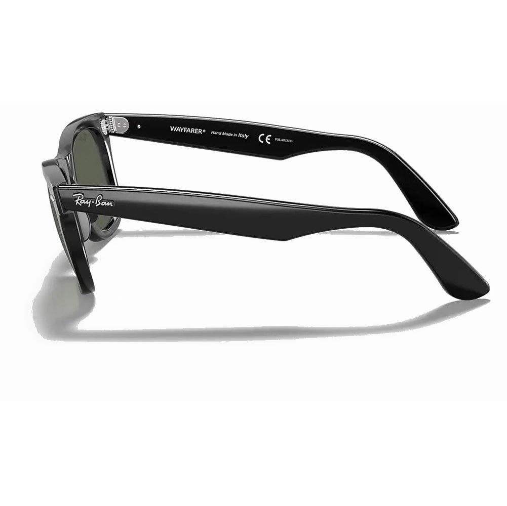 Ray-Ban Original Wayfarer Classic - Black/Polarized Green Classic G-15