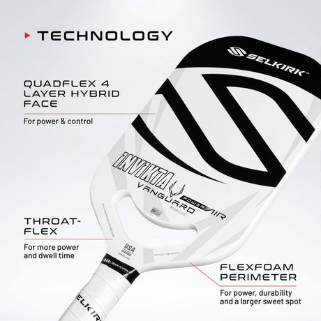 Selkirk Vanguard Power Air Invikta Paddle