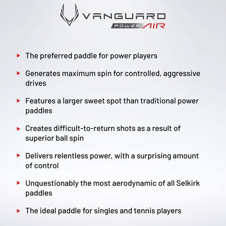 Selkirk Vanguard Power Air S2 Paddle