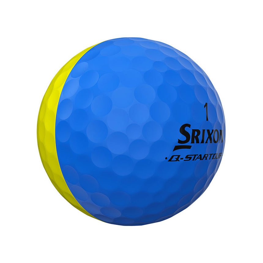 Srixon Q-Star Tour Divide Golf Balls - Blue - 2024