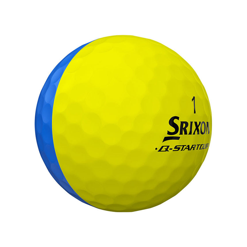 Srixon Q-Star Tour Divide Golf Balls - Blue - 2024