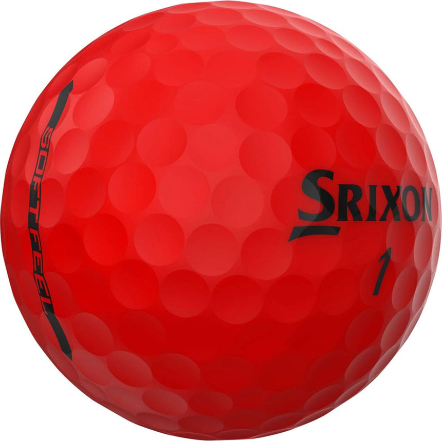 Soft Feel Brite Golf Balls - Brite Red