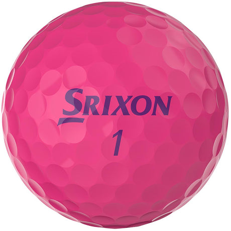 Srixon Soft Feel Lady Golf Balls - Passion Pink - 2023